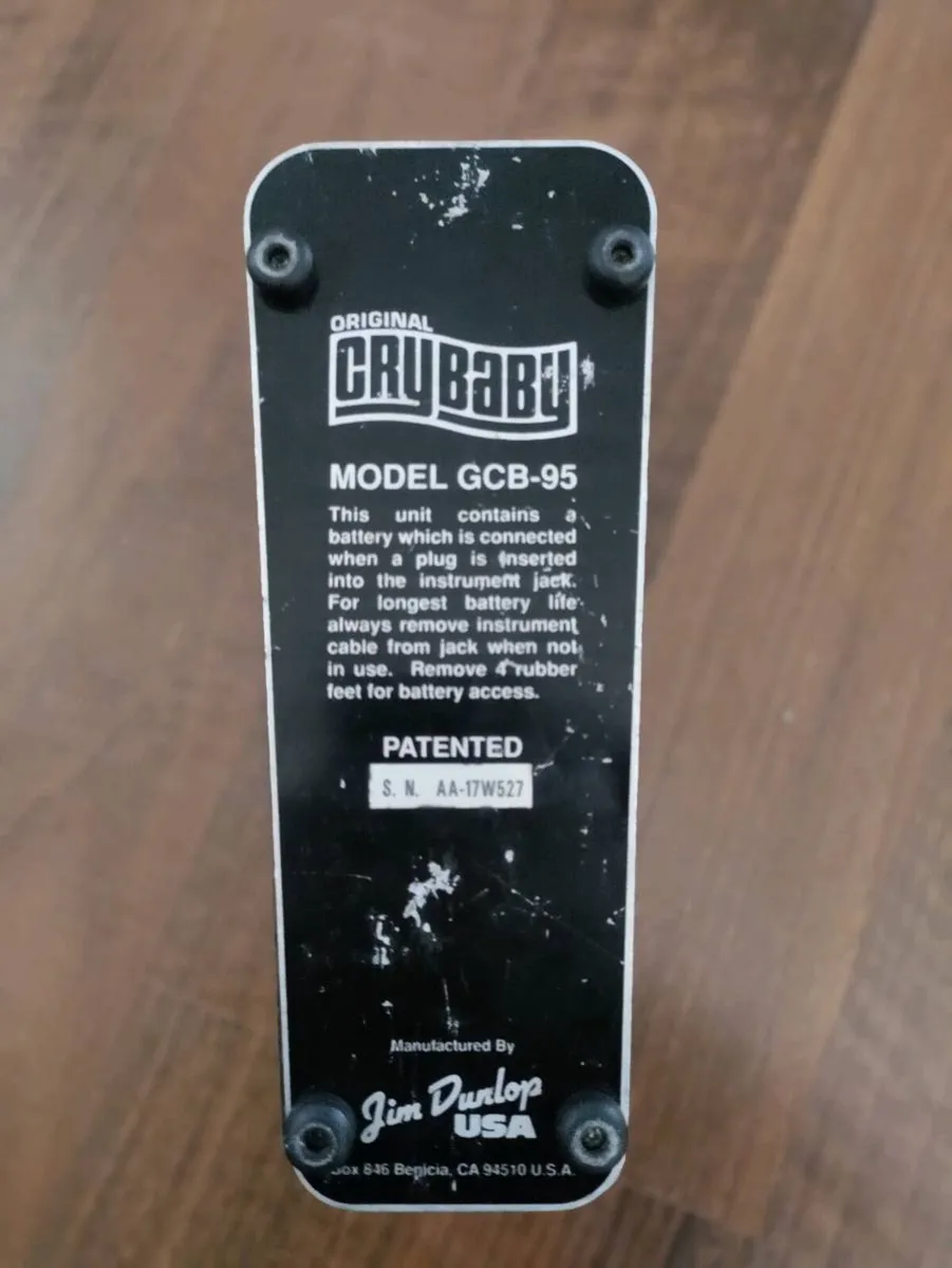 Crybaby Wah Pedal - Image 1