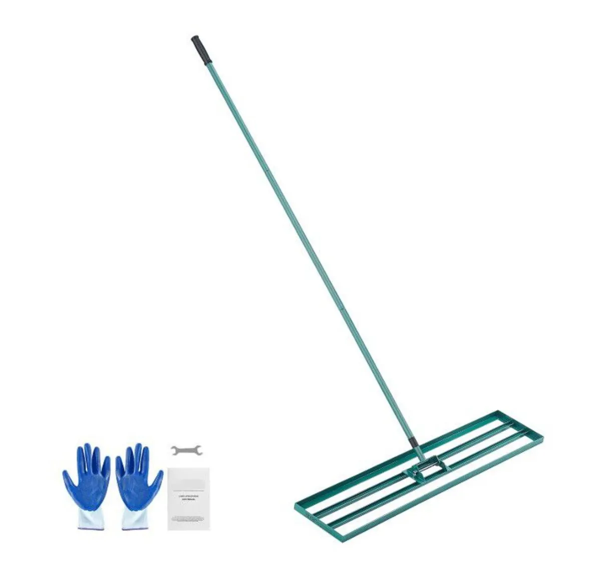 Heavy Duty Lawn Leveling Rake 48x10in Steel - Image 1