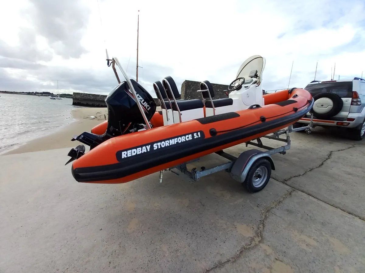 Redbay 5.1 RIB (2012) with Suzuki 60hp four stroke - Image 1