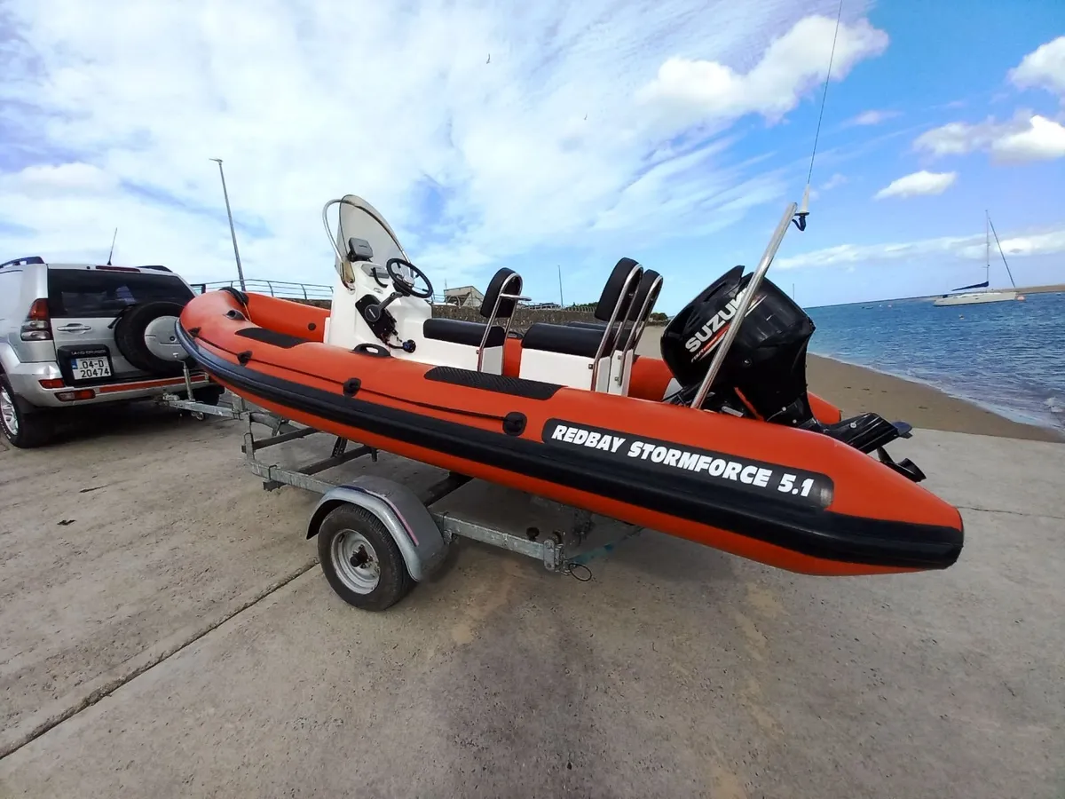 Redbay 5.1 RIB (2012) with Suzuki 60hp four stroke - Image 3