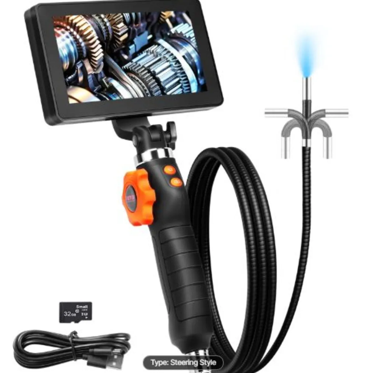 Articulating Borescope Camera with Light, Two-Way - Image 1