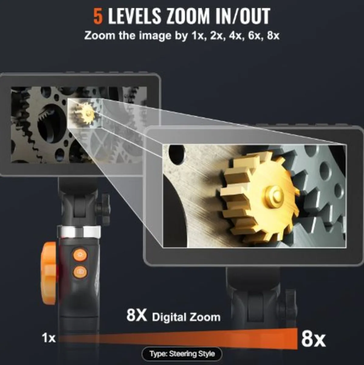 Articulating Borescope Camera with Light, Two-Way - Image 2