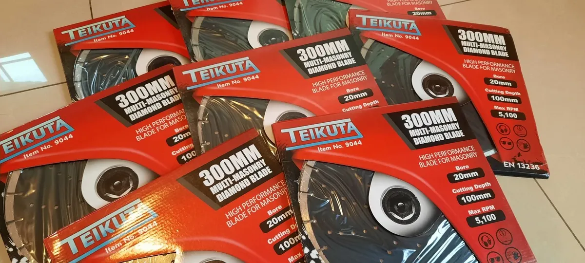 TEIKUTA Wet+Dry 12"-300mm Diamond Blades - Image 1