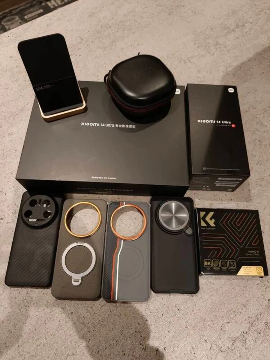 Xiaomi 14 Ultra 16/512gb + Photography kit + 50w Wireless Charger - Image 1