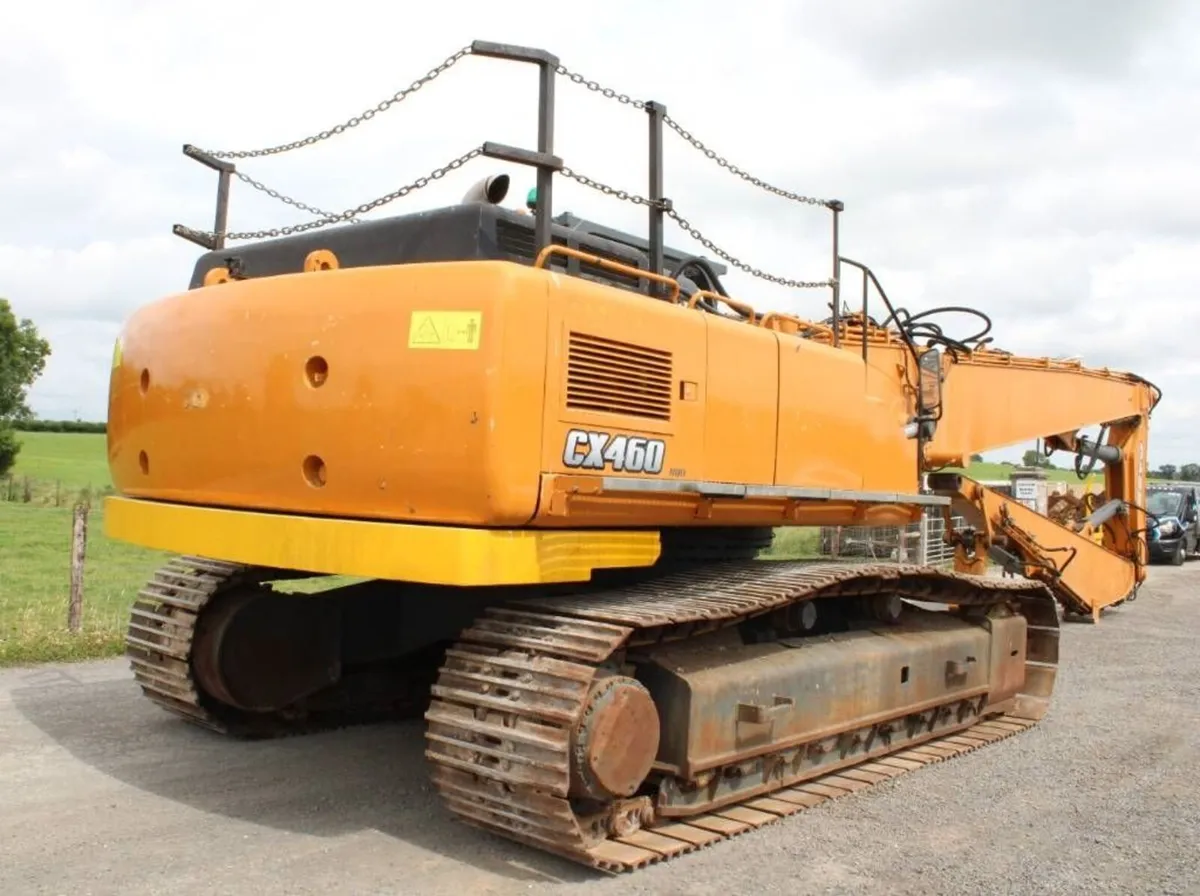 Case 50 tonne hi reach demolition excavator - Image 3