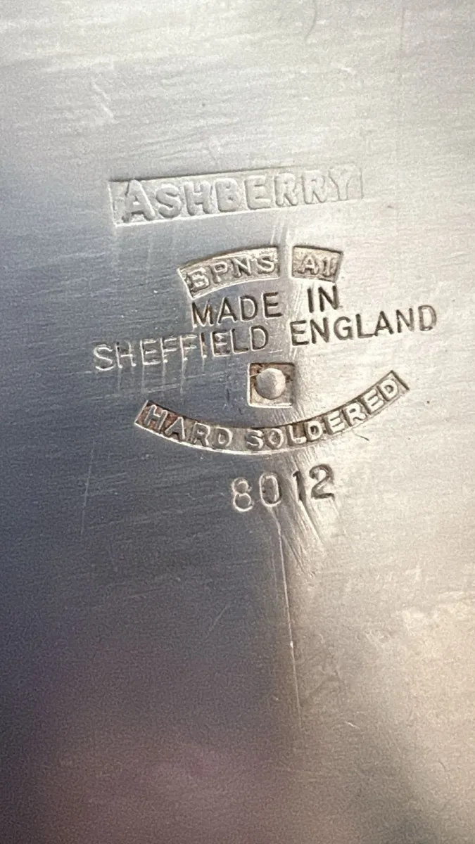 Silver plated tea set - Image 3