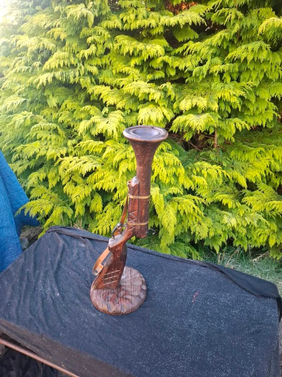 By post only wood plant stand - Image 1