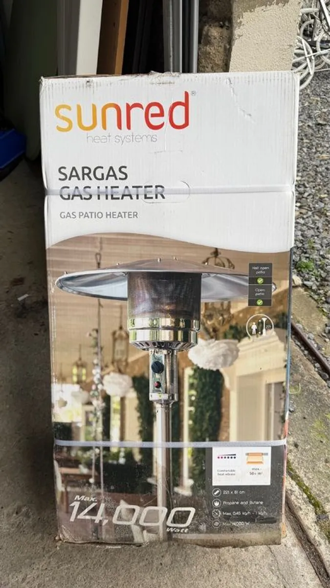 Gas patio heater - Image 1