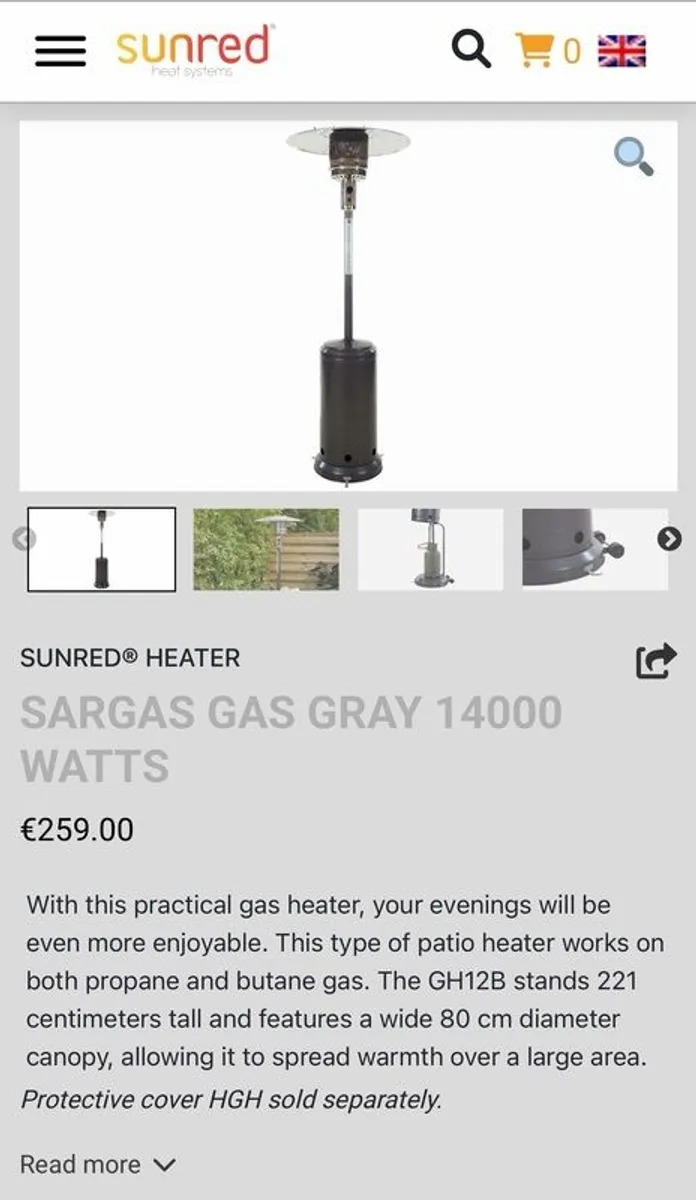Gas patio heater - Image 4