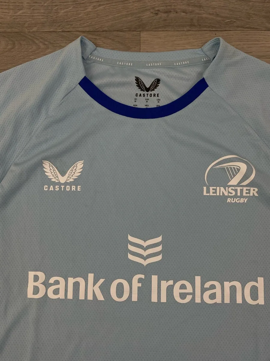 Castore Leinster Rugby Jersey Shirt Top Men Medium - Image 3