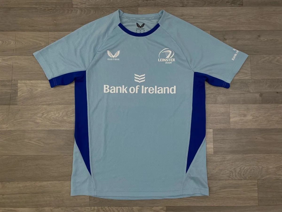 Castore Leinster Rugby Jersey Shirt Top Men Medium - Image 1
