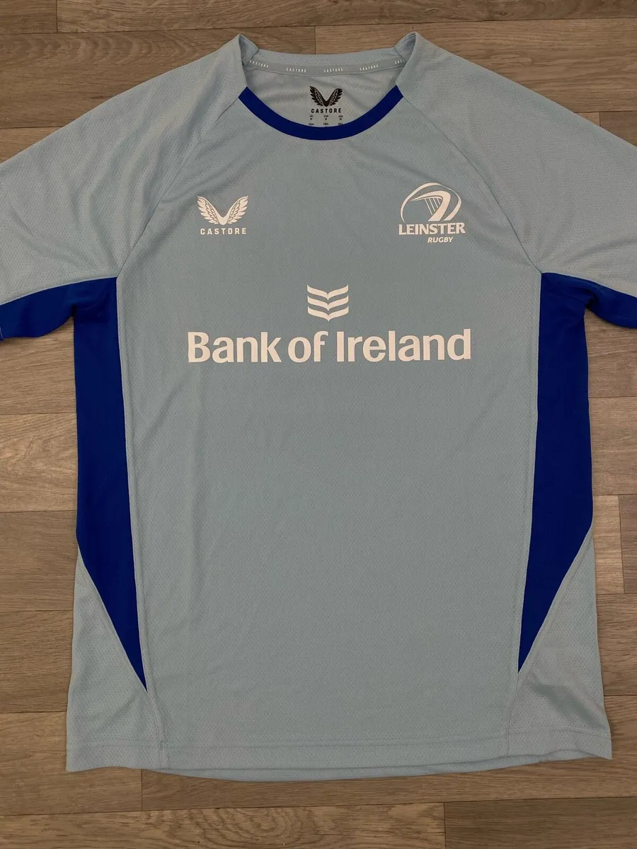 Castore Leinster Rugby Jersey Shirt Top Men Medium - Image 2