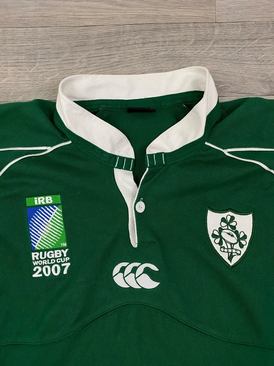Vintage 2007 Rugby World Cup Ireland Jersey 3XL - Image 3