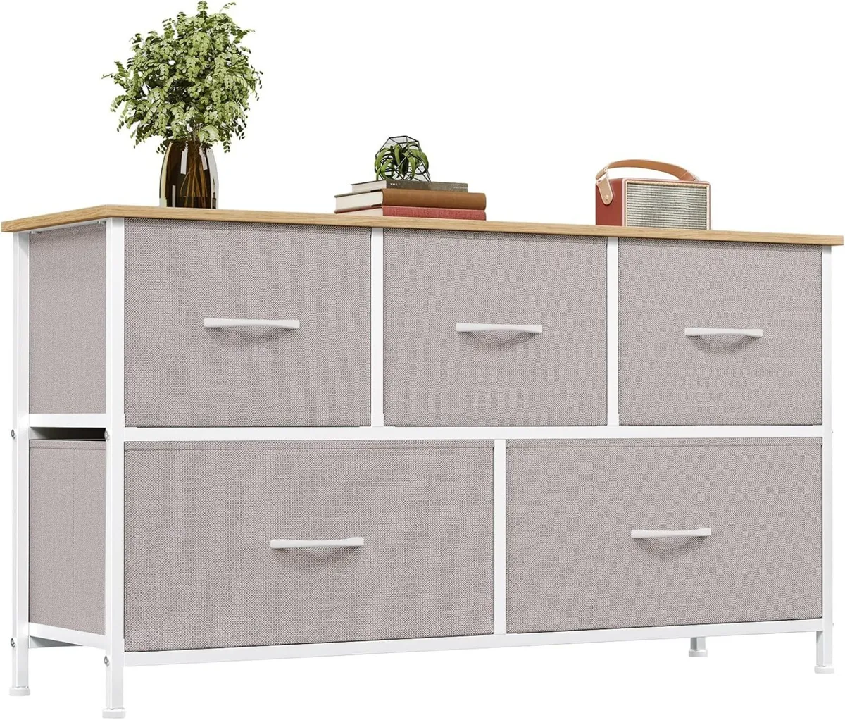 Chest of Drawers with 5 Wide Storage Organiser - Image 1