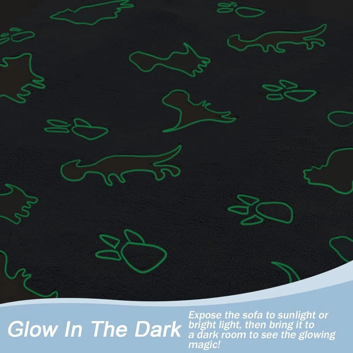 Kids Fold Out Sofa Bed Plush Toddler Chair - Image 3