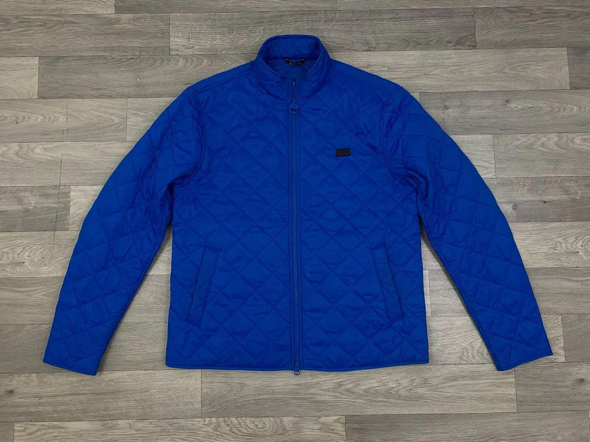 Barbour International Gear Quilted Jacket Mens M - Image 1