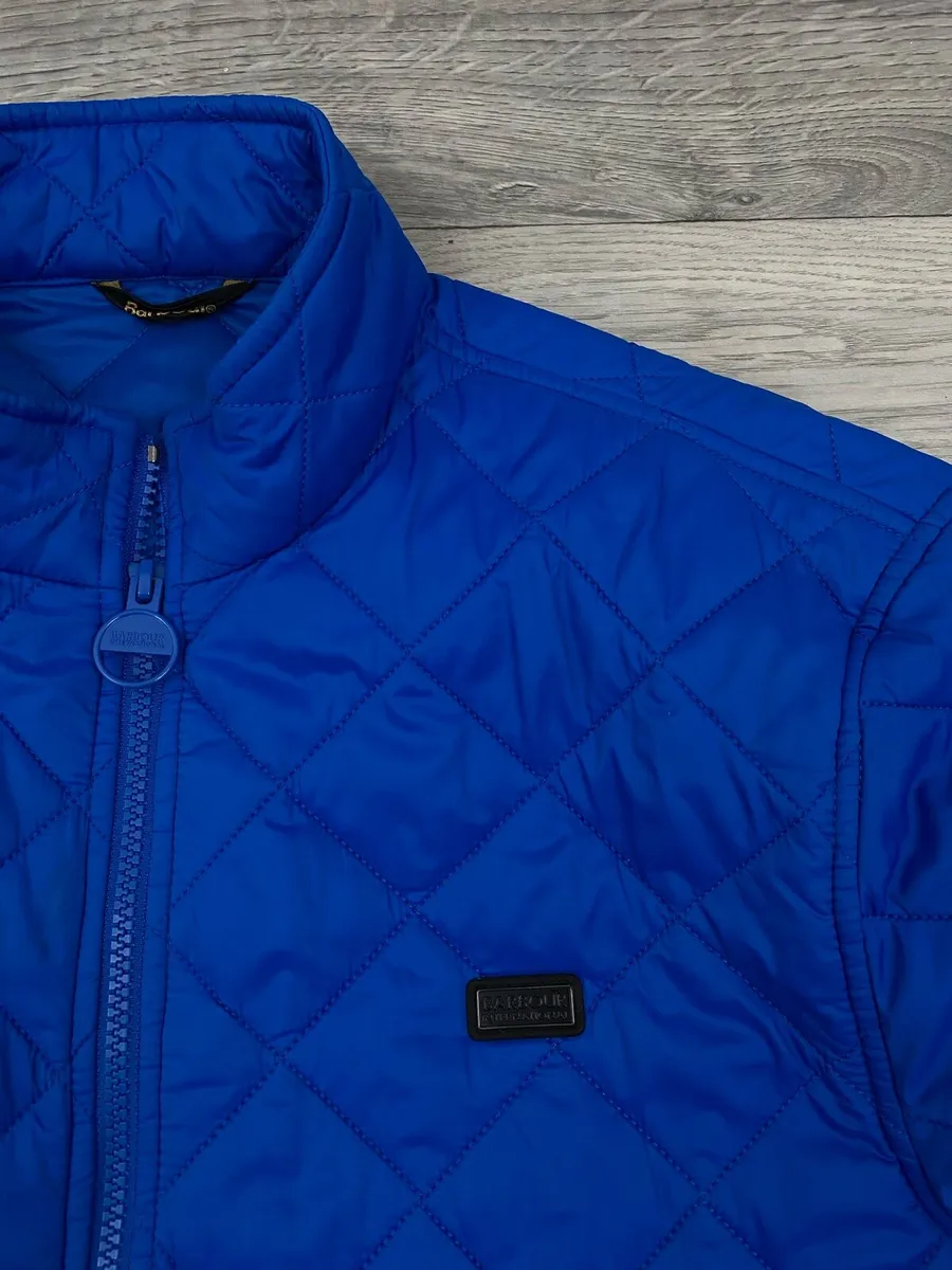 Barbour International Gear Quilted Jacket Mens M - Image 3