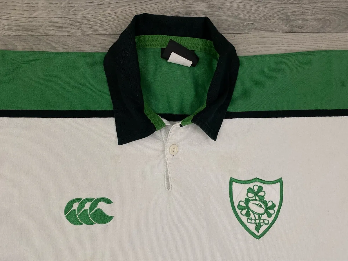 Vintage 2002 Canterbury Ireland Rugby Jersey M - Image 4