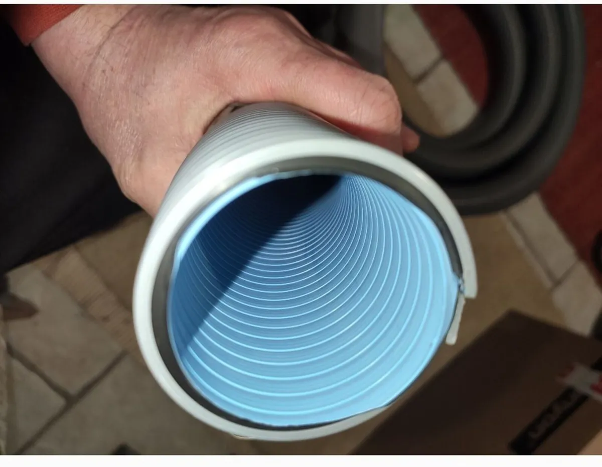 2″ High Flow Vacuum Hose (25ft) - Made in USA - Image 2