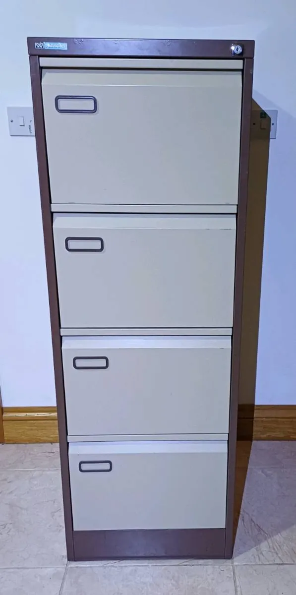 Filing Cabinets - Solid Steel - Image 1