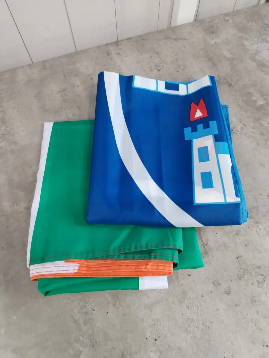 2 new Large Irish Flags 155 x 90cm Ireland Dublin - Image 2