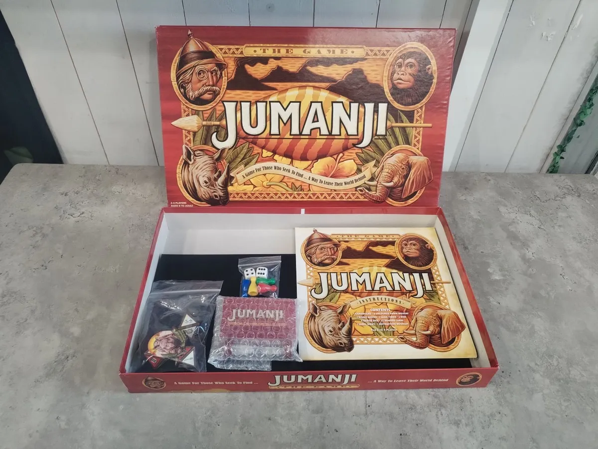 JUMANJI Board Game. New and Complete - Image 3