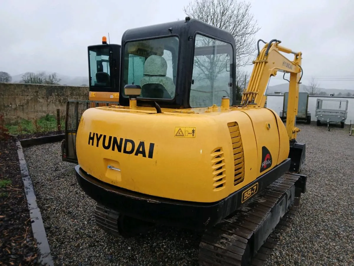 Hyundai R55-7 - Image 3