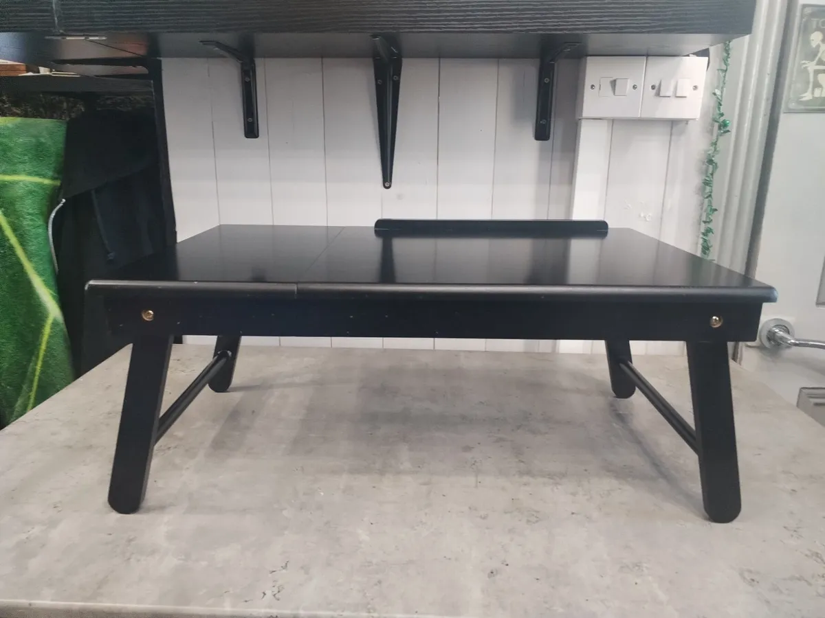Adjustable Laptop & Breakfast Table Foldable tray - Image 1