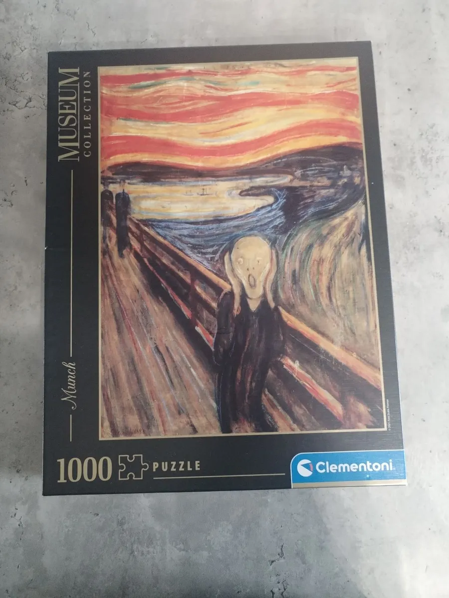 Clementoni Puzzle The Scream, Munch 1000 Pieces - Image 3