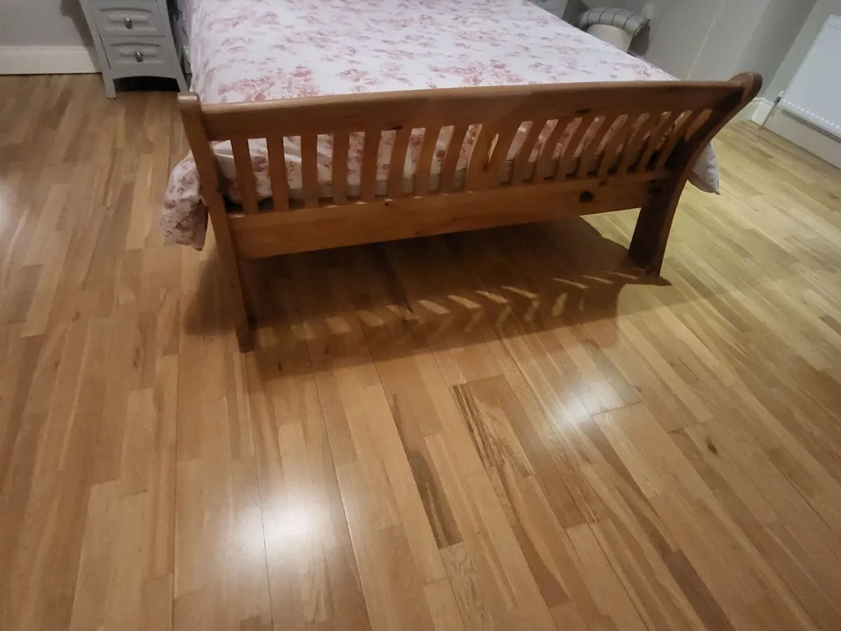 King size bed + Mattress - Image 2