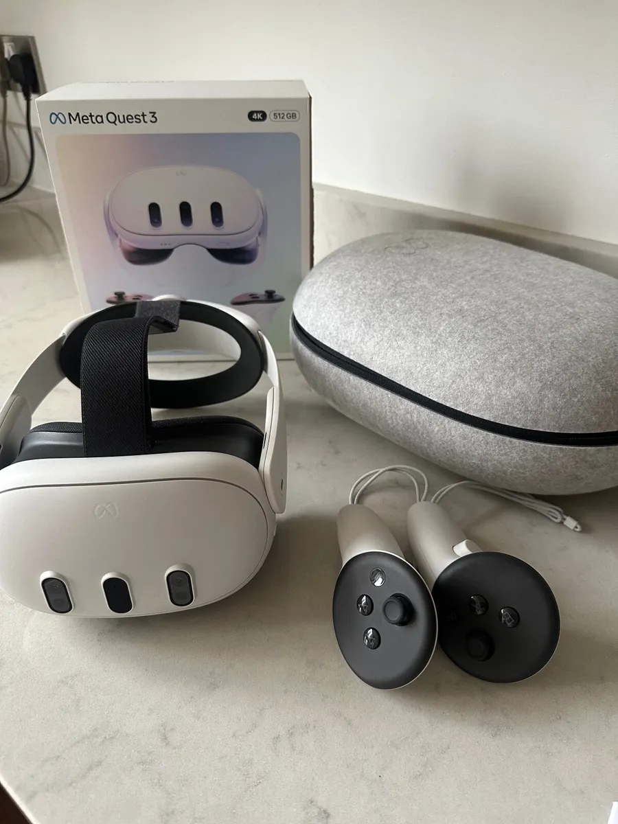 Meta Quest 3 (512gb) elite strap and meta case - Image 2