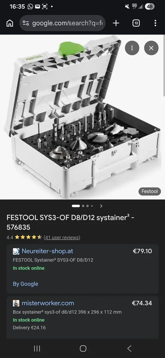 Festool 576835 Systainer, router bit storage - Image 3