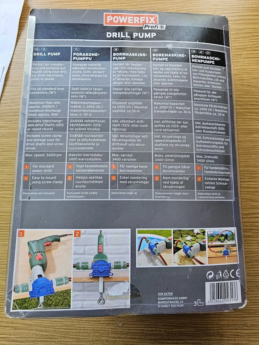 Drill pump Powerfix Lidl - Image 4