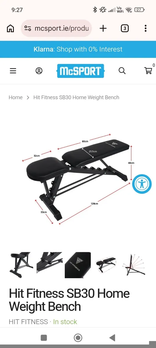 Weight bench - Image 1