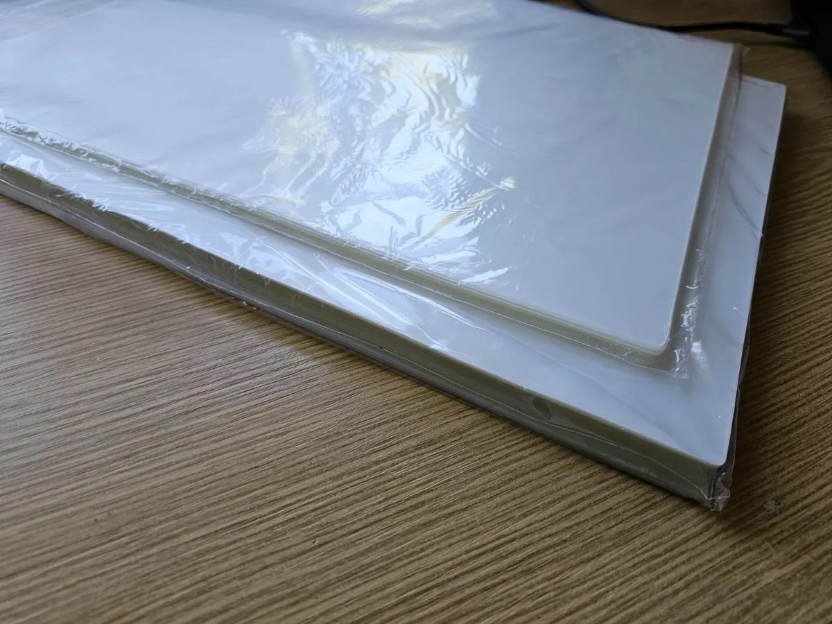128 A3 large laminating pouches for lamination 80 - Image 1