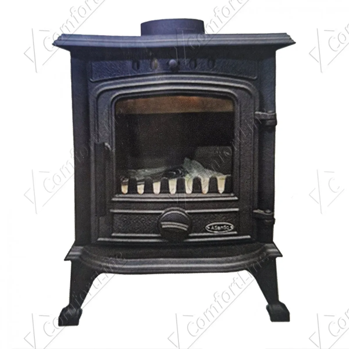 Atlantic Coral 5 kW freestanding stove - Image 4