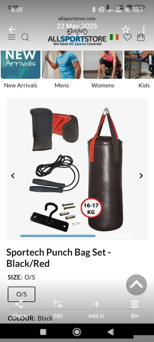 Boxing bag