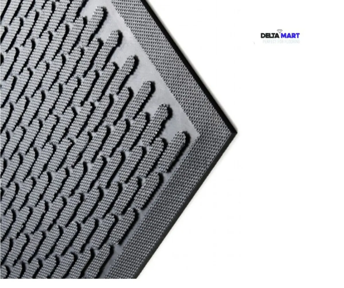 5ft x 3ft Rubber Scraper Mat – Heavy Duty Entrance - Image 2