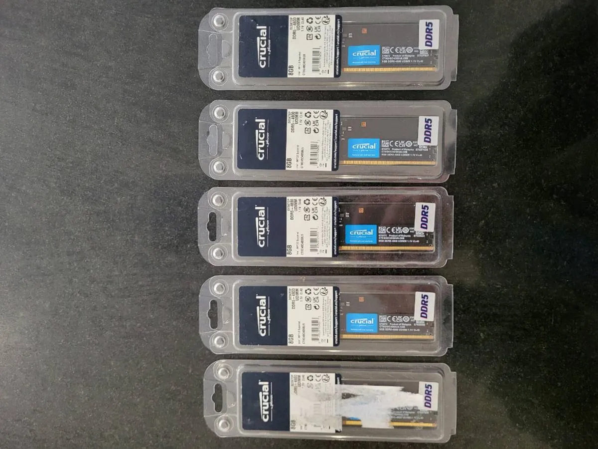 Crucial desktop memory (DDR5) - Image 1
