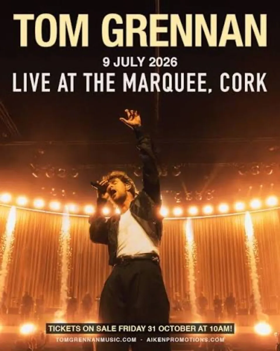 Tom Grennan tickets x 2 - Image 1