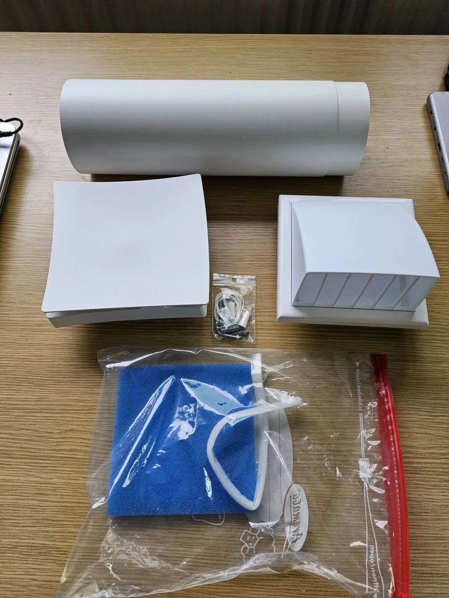 100mm Passive Ventilation Duct kit bathroom fan - Image 1