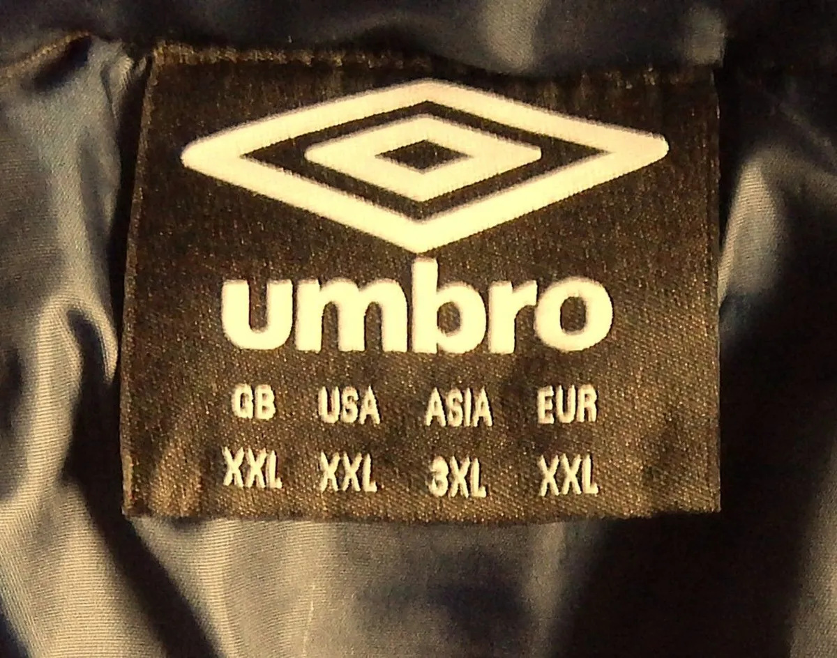 Waterford Football Club Navy Umbro Padded Jacket - Image 4