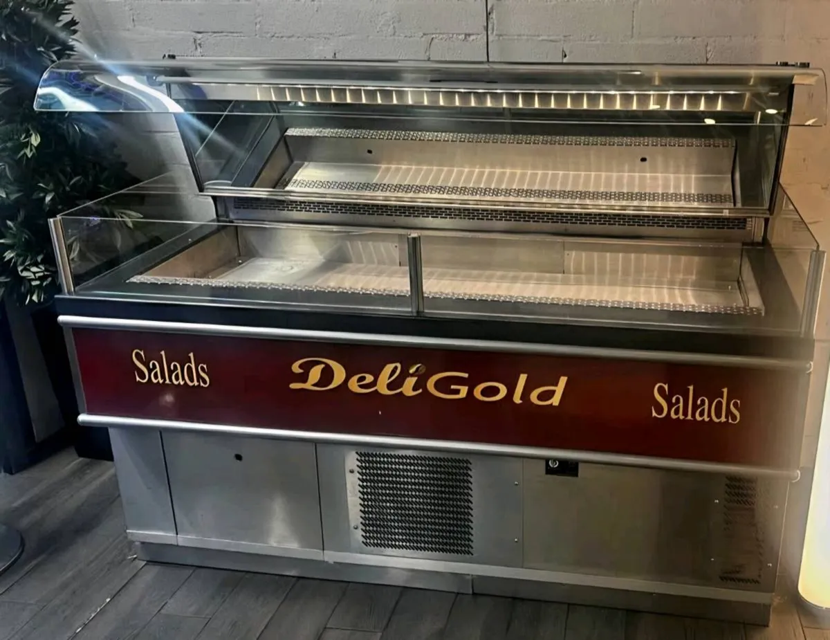 Restaurant Refrigerated Food Display Case – Glass - Image 2