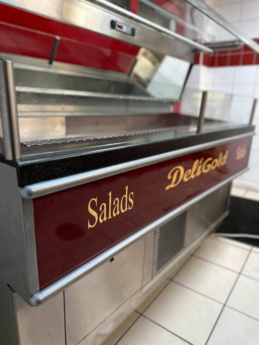 Restaurant Refrigerated Food Display Case – Glass - Image 3