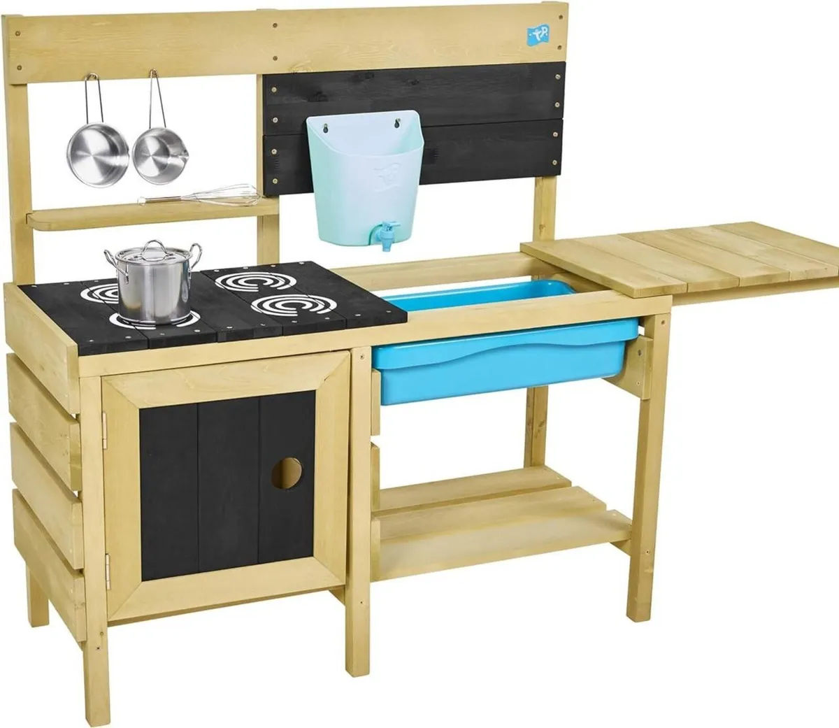TP Deluxe Wooden Mud Kitchen - Image 3