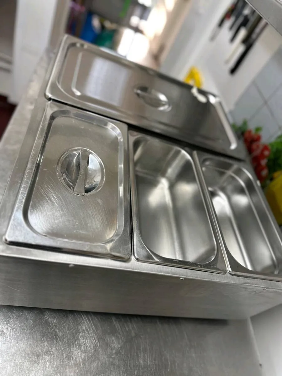 commercial bain-marie food warmer - Image 1