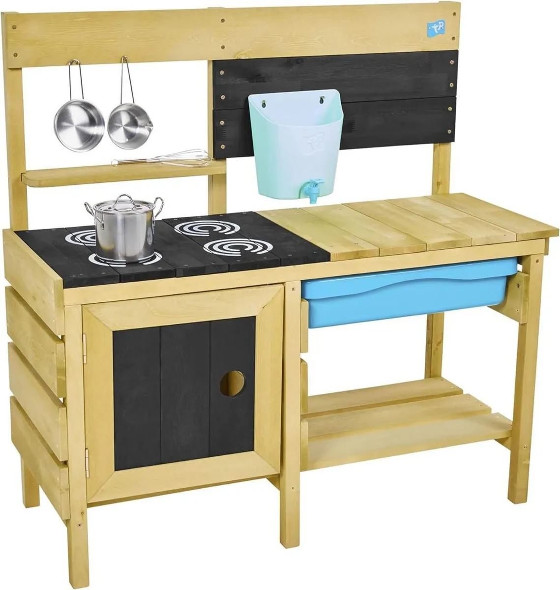 TP Deluxe Wooden Mud Kitchen - Image 2