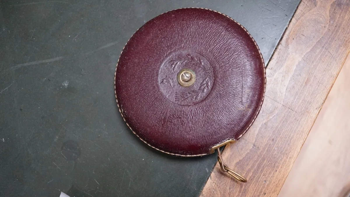 Large Vintage Retractable Tape - Image 1