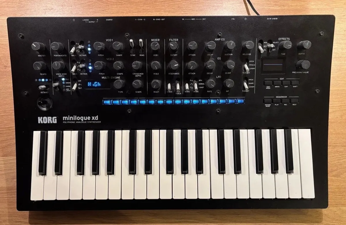 Korg Minilogue XD Polyphonic Analog Synthesizer - Image 1