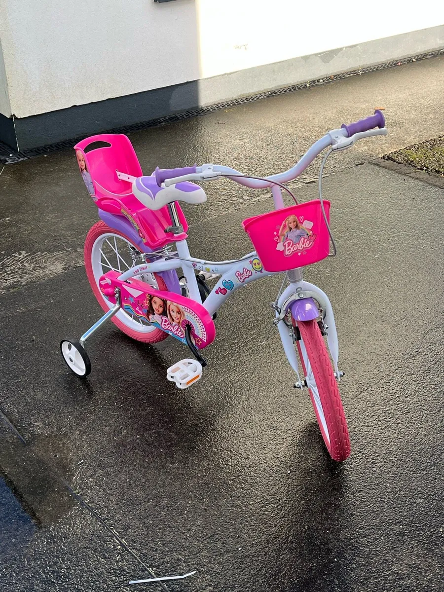 Kids Barbie Bike - Image 1